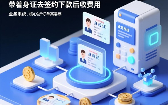 贷款带身份证签约下款后收费是真的吗