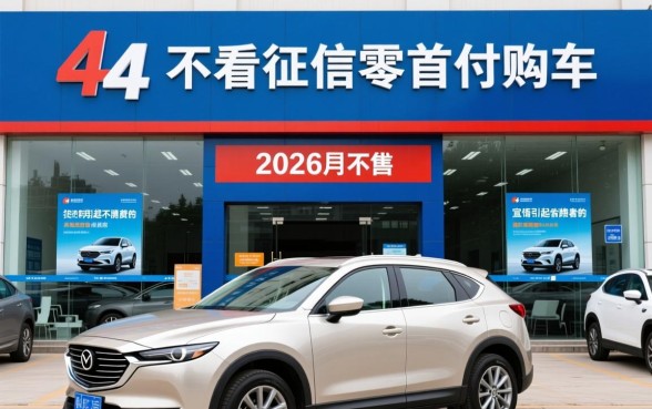 4s店不看征信零首付购车可靠吗