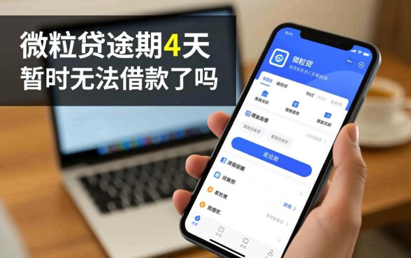 微粒贷逾期4天暂时无法借款了吗