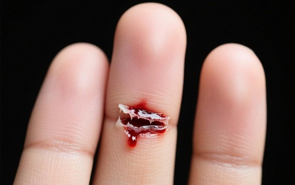 中指下方被割口子怎么愈合快