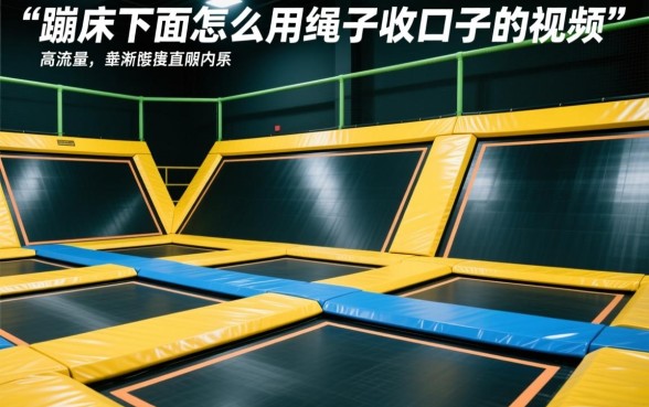 蹦床收口绳子怎么系视频教程