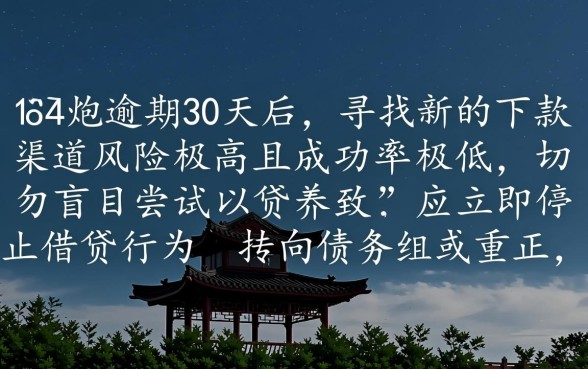 714逾期30多天还能下的口子