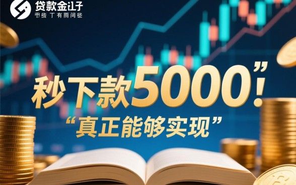 秒下款5000的贷款口子有哪些