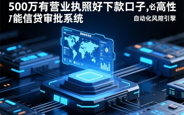 500万有营业执照好下款的口子