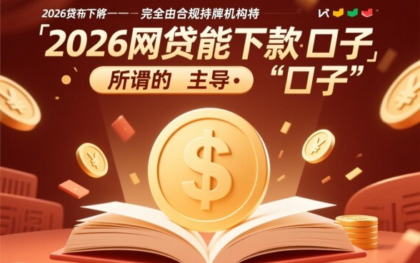 2026网贷能下款的口子有哪些