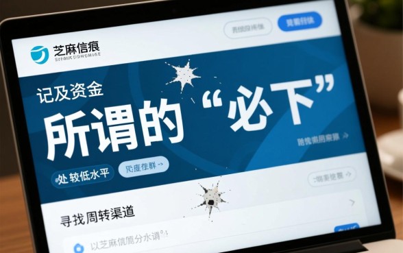 黑户芝麻分4必下的口子有哪些