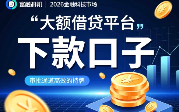 大额借贷平台容易下款口子有哪些