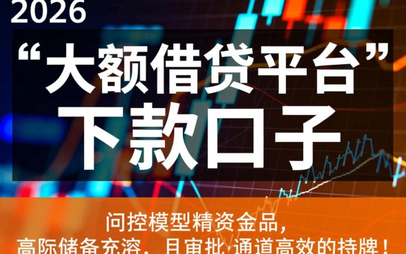 大额借贷平台容易下款口子有哪些