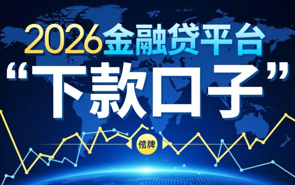 大额借贷平台容易下款口子有哪些