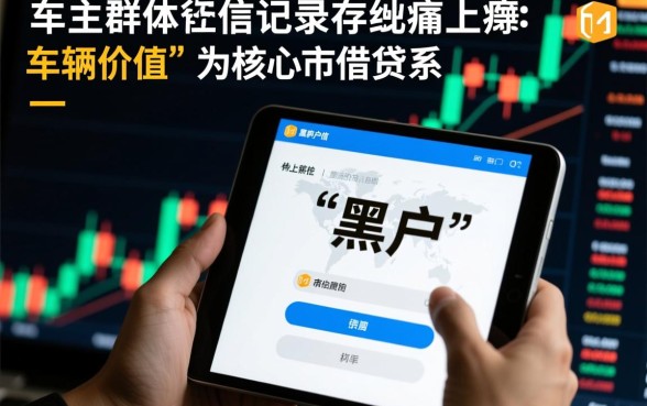 车主借款网贷黑户有下款的口子吗