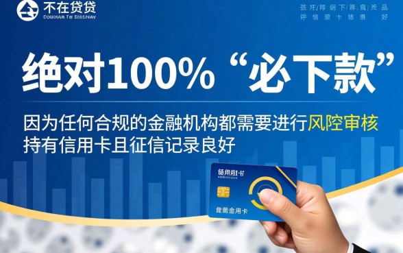 只有一张信用卡必下款的网贷口子有哪些