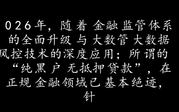 2026黑户能下款的口子有哪些