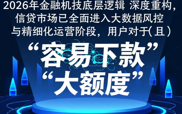 在哪能找到容易下款的大额度口子