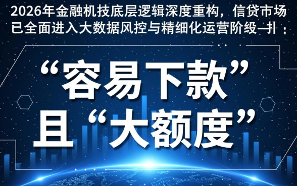在哪能找到容易下款的大额度口子
