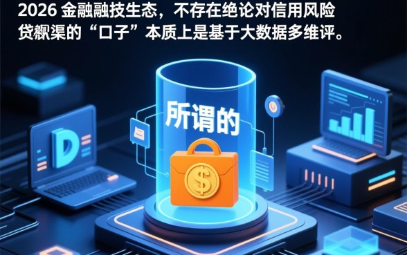 2026无视黑白的最新贷款口子是真的吗