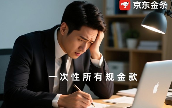 京东金条逾期了要求我全部还完