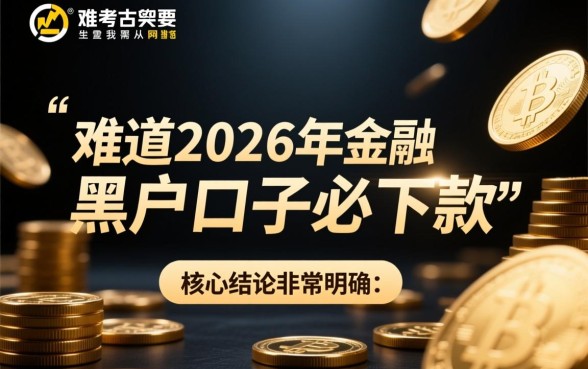 难道2026年黑户口子必下款
