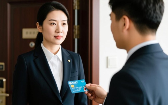 农行信用卡催收人员上门怎么办