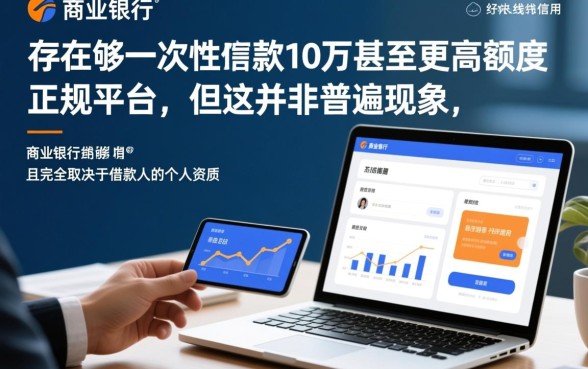 哪个平台能一次性贷款万