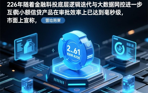 这种快速下款的千元网贷靠谱吗