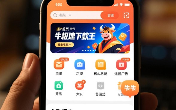 如何定位卡牛极速下款王的位置