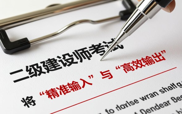 二建考试怎样才能学得又快又好