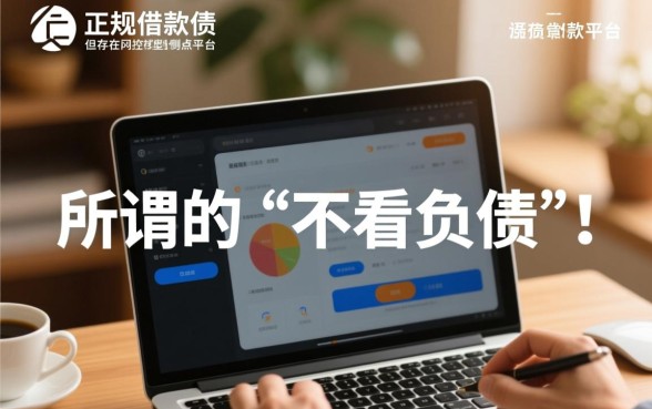 网贷有什么不看负债的借款平台