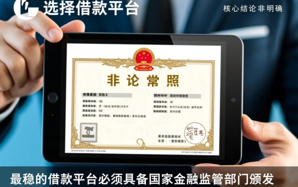 网上借款平台哪个比较稳一点