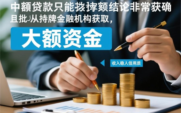 2026年正规大额贷款口子有哪些