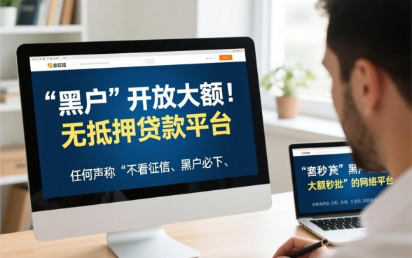 黑户大额贷款平台哪个好下款呢