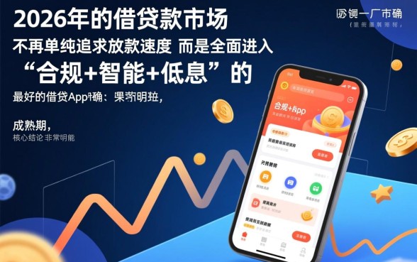 2026最好借钱的手机app有哪些