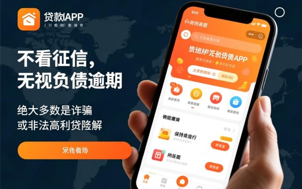 不看征信负债逾期的贷款app