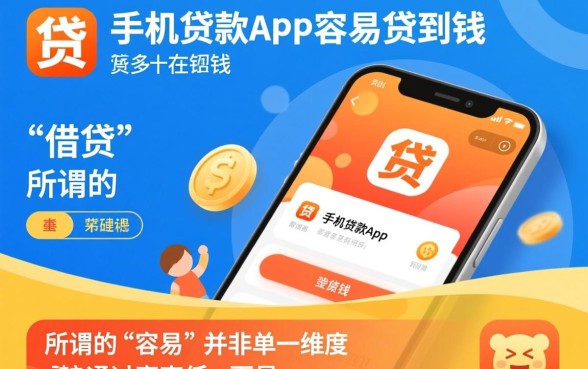 哪个手机贷款app容易贷到钱