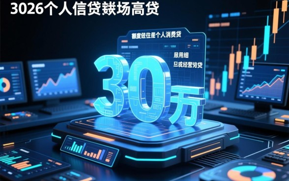 30万门槛低大额度贷款有哪些