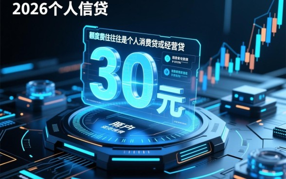 30万门槛低大额度贷款有哪些