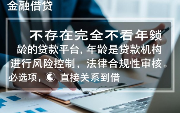 有没有哪种贷款不看年龄的平台