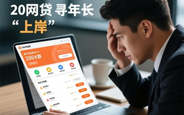 哪里能贷款20万还网贷慢慢还