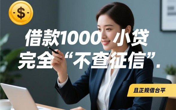 不查借款1000的小贷有哪些,不看征信的1000元借款有哪些好下款 不看征信的1000元借款有哪些好下款