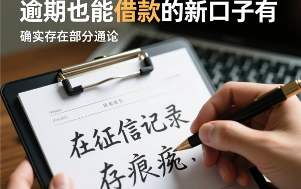 有逾期也能借款的新口子有哪些