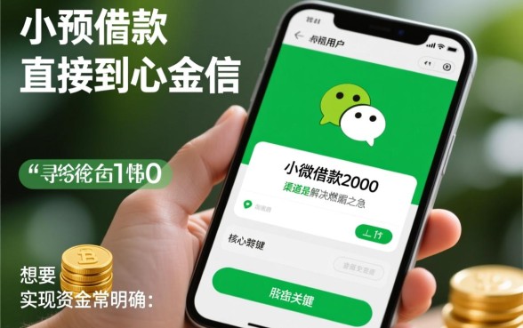小额借款2000直接转到微信怎么申请