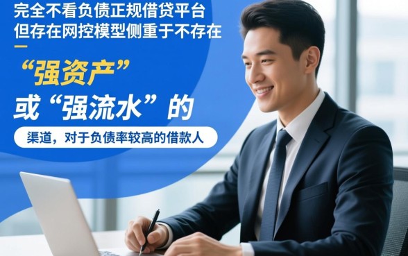 2026哪个平台借款不看负债