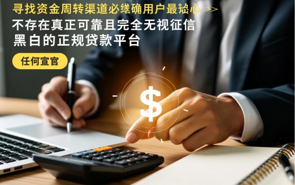 无视黑白贷款快的平台有哪些