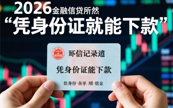 黑户凭身份证能借钱的黑口子是真的吗