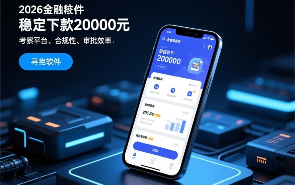 容易下款20000的借贷软件有哪些
