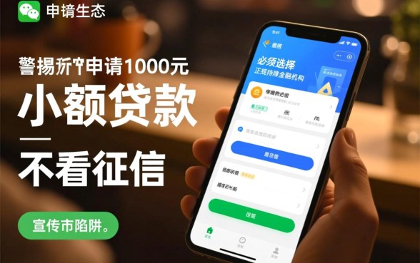 微信怎么借一千不看征信的贷款