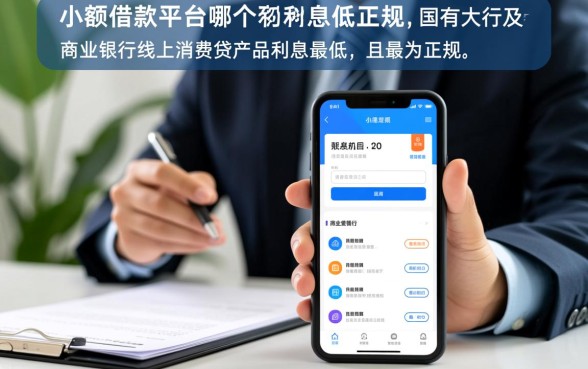 小额借款平台哪个利息最低正规