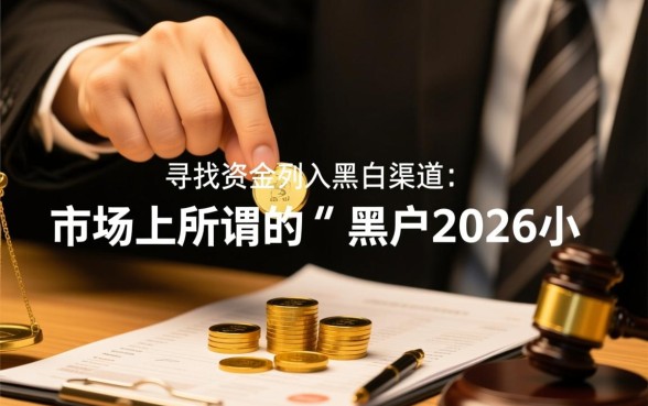 黑户2026小额度无门槛网贷
