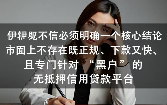 黑户什么小贷平台好下款快一点