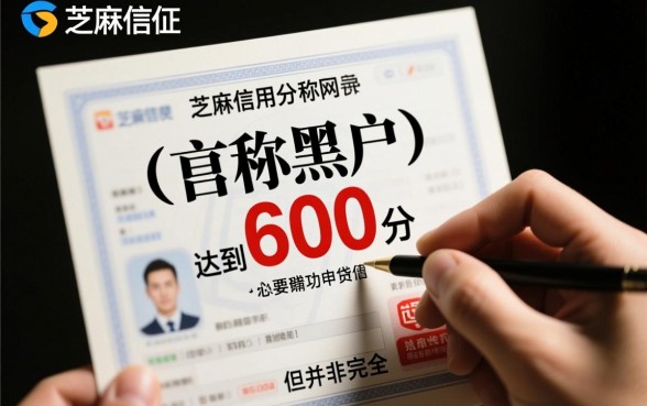 黑户芝麻分600能借什么网贷