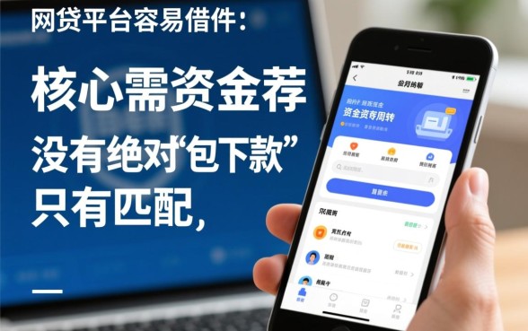 网贷平台容易借的软件推荐下款